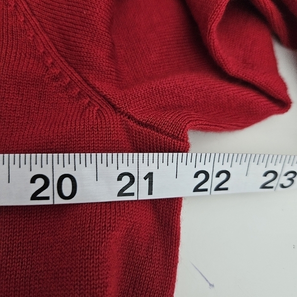 Polo Ralph Lauren 100% Merino Wool Pullover Sweater Sz Medium Christmas Party - Picture 5 of 8